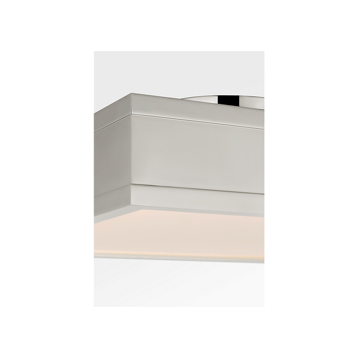 Generation Lighting Dupont 12 Inch Square Semi Flush In Polished Nickel (PCF1071PN)
