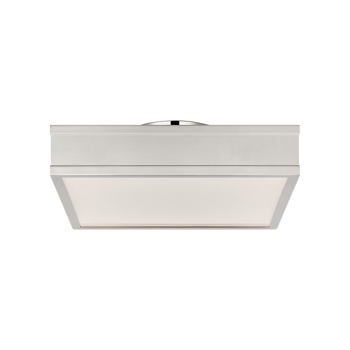 Generation Lighting Dupont 12 Inch Square Semi Flush In Polished Nickel (PCF1071PN)