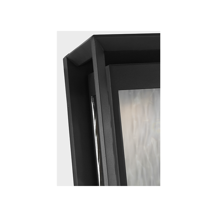 Generation Lighting Urbandale Grande Wall Lantern In Textured Black (OL13704TXB-L1)