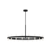 Generation Lighting Silas 48 Inch 40-Light Chandelier In Midnight Black (SLC10940MBK)