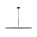 Generation Lighting Silas 48 Inch 40-Light Chandelier In Midnight Black (SLC10940MBK)
