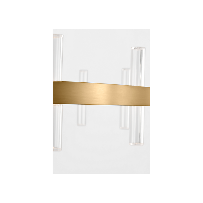 Generation Lighting Silas 36 Inch Chandelier In Burnished Brass (SLC11032BBS)