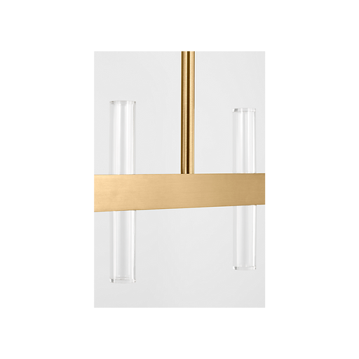 Generation Lighting Silas 56 Inch 20-Light Linear Chandelier In Burnished Brass (SLC11120BBS)
