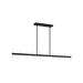 Generation Lighting Silas 56 Inch 20-Light Linear Chandelier In Midnight Black (SLC11120MBK)
