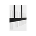 Generation Lighting Silas 56 Inch 20-Light Linear Chandelier In Midnight Black (SLC11120MBK)