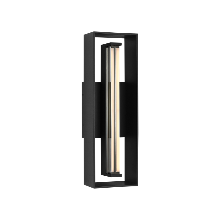 Generation Lighting Abner 16 Inch Lantern In Textured Black (SLO1331TXB)