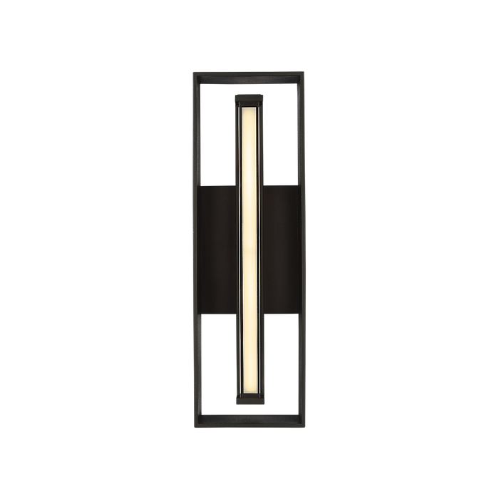 Generation Lighting Abner 16 Inch Lantern In Textured Black (SLO1331TXB)