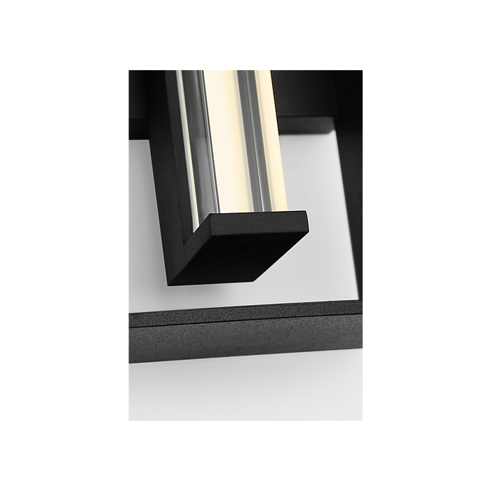 Generation Lighting Abner 12 Inch Lantern In Textured Black (SLO1341TXB)