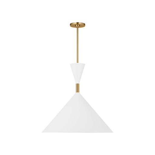 Generation Lighting Bodhi 24 Inch Pendant In Burnished Brass (SLP1021BBS)