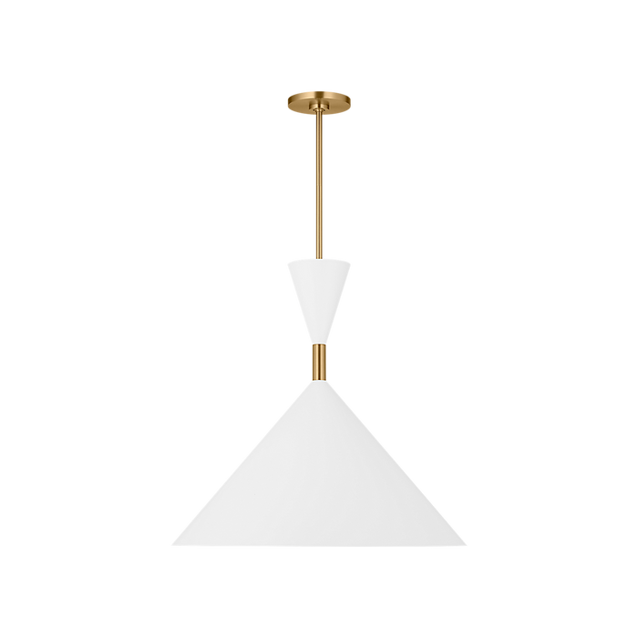Generation Lighting Bodhi 24 Inch Pendant In Burnished Brass (SLP1021BBS)