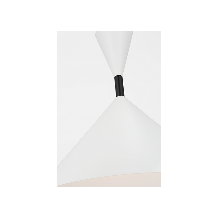 Generation Lighting Bodhi 24 Inch Pendant In Midnight Black (SLP1021MBK)