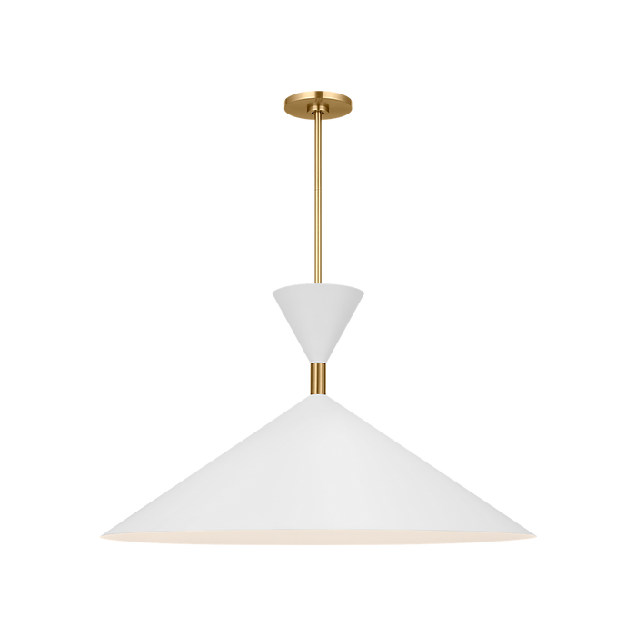 Generation Lighting Bodhi 30 Inch Pendant In Burnished Brass (SLP1031BBS)