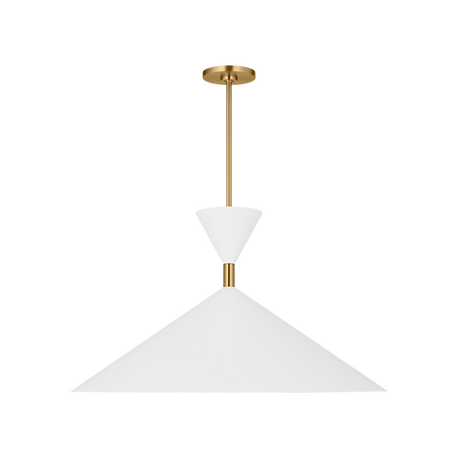 Generation Lighting Bodhi 30 Inch Pendant In Burnished Brass (SLP1031BBS)