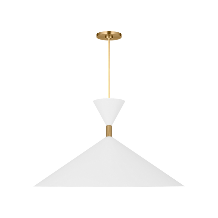 Generation Lighting Bodhi 30 Inch Pendant In Burnished Brass (SLP1031BBS)