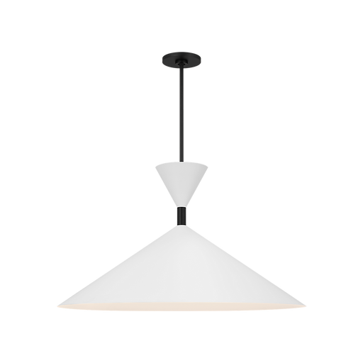 Generation Lighting Bodhi 30 Inch Pendant In Midnight Black (SLP1031MBK)