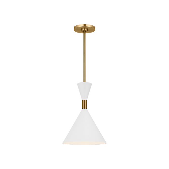 Generation Lighting Bodhi 10 Inch Pendant In Burnished Brass (SLP1041BBS)