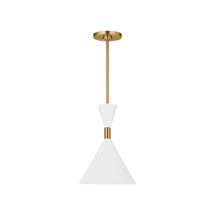 Generation Lighting Bodhi 10 Inch Pendant In Burnished Brass (SLP1041BBS)