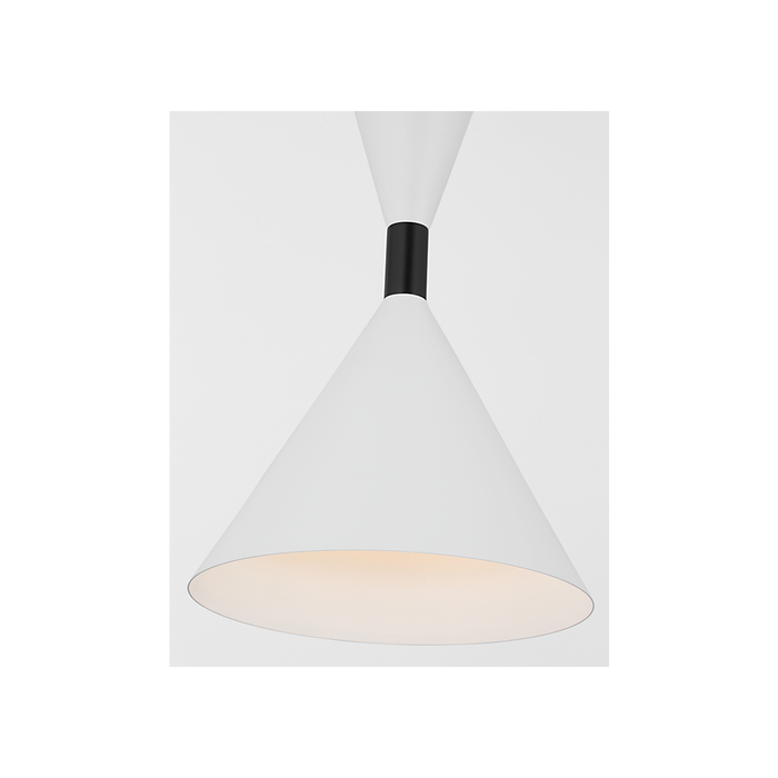 Generation Lighting Bodhi 10 Inch Pendant In Midnight Black (SLP1041MBK)