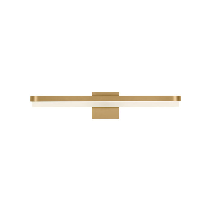 Generation Lighting Ismay 27 Inch Bath Fixture In Burnished Brass (SLV1021BBS)