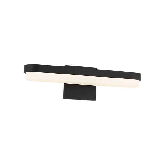 Generation Lighting Ismay 18 Inch Bath Fixture In Midnight Black (SLV1031MBK)