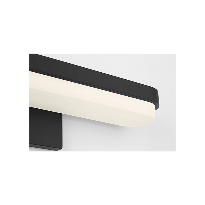 Generation Lighting Ismay 18 Inch Bath Fixture In Midnight Black (SLV1031MBK)