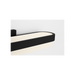 Generation Lighting Ismay 18 Inch Bath Fixture In Midnight Black (SLV1031MBK)