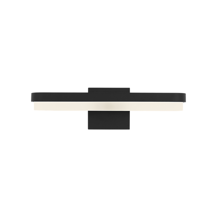 Generation Lighting Ismay 18 Inch Bath Fixture In Midnight Black (SLV1031MBK)