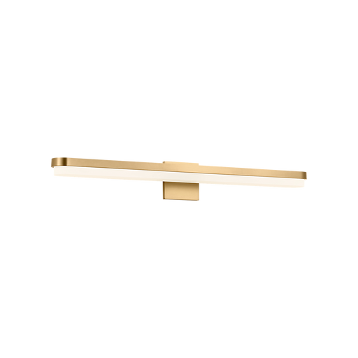 Generation Lighting Ismay 36 Inch Bath Fixture In Burnished Brass (SLV1041BBS)