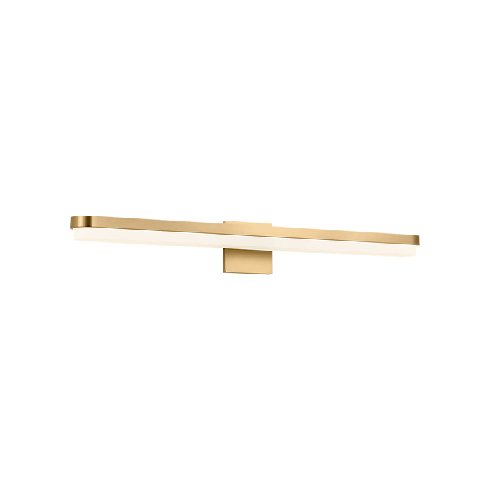 Generation Lighting Ismay 36 Inch Bath Fixture In Burnished Brass (SLV1041BBS)