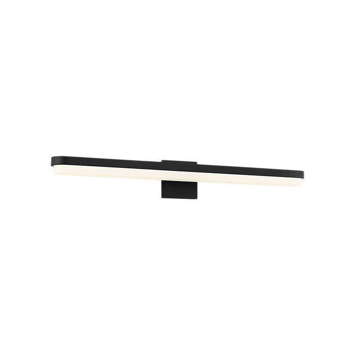 Generation Lighting Ismay 36 Inch Bath Fixture In Midnight Black (SLV1041MBK)
