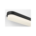 Generation Lighting Ismay 36 Inch Bath Fixture In Midnight Black (SLV1041MBK)