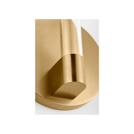 Generation Lighting Silas 5 Inch Sconce In Burnished Brass (SLW1071BBS)