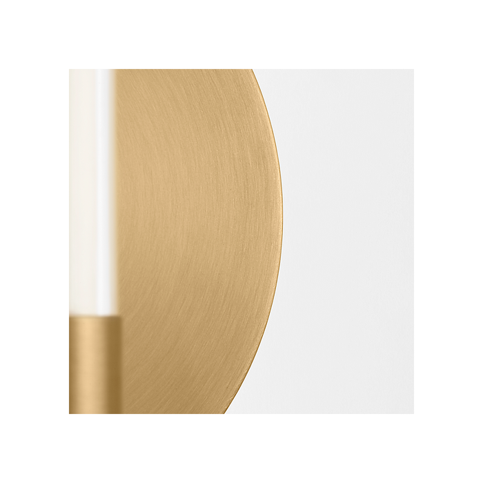 Generation Lighting Silas 5 Inch Sconce In Burnished Brass (SLW1071BBS)