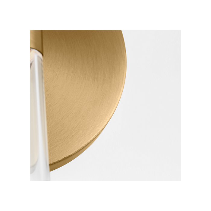 Generation Lighting Silas 10 Inch Sconce In Burnished Brass (SLW1082BBS)