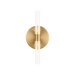 Generation Lighting Silas 10 Inch Sconce In Burnished Brass (SLW1082BBS)