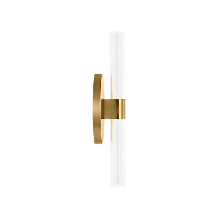 Generation Lighting Silas 10 Inch Sconce In Burnished Brass (SLW1082BBS)