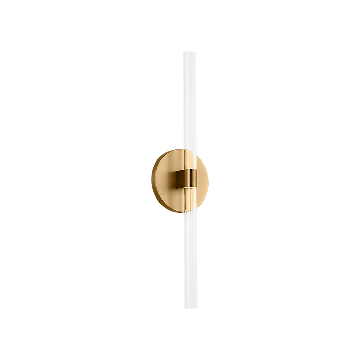 Generation Lighting Silas 18 Inch Sconce In Burnished Brass (SLW1092BBS)
