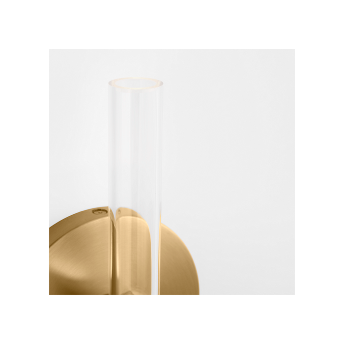 Generation Lighting Silas 18 Inch Sconce In Burnished Brass (SLW1092BBS)