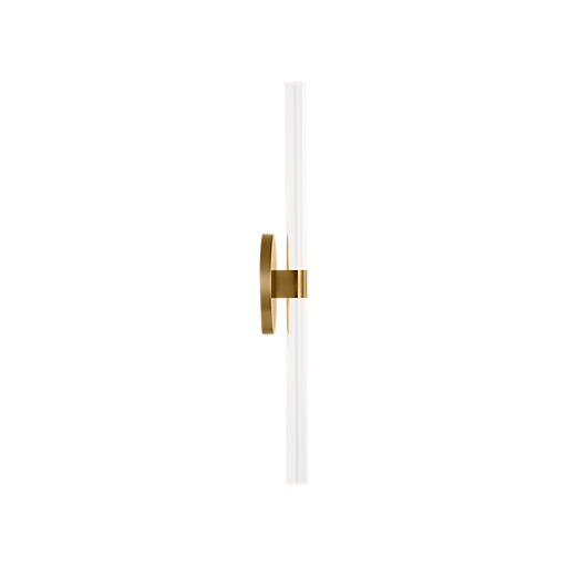Generation Lighting Silas 18 Inch Sconce In Burnished Brass (SLW1092BBS)