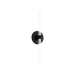 Generation Lighting Silas 18 Inch Sconce In Midnight Black (SLW1092MBK)