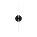 Generation Lighting Silas 18 Inch Sconce In Midnight Black (SLW1092MBK)