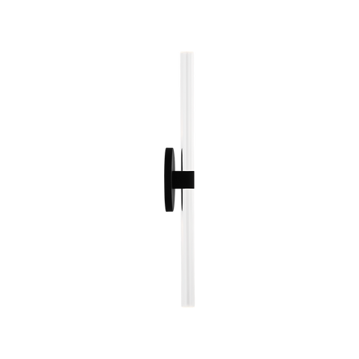 Generation Lighting Silas 18 Inch Sconce In Midnight Black (SLW1092MBK)
