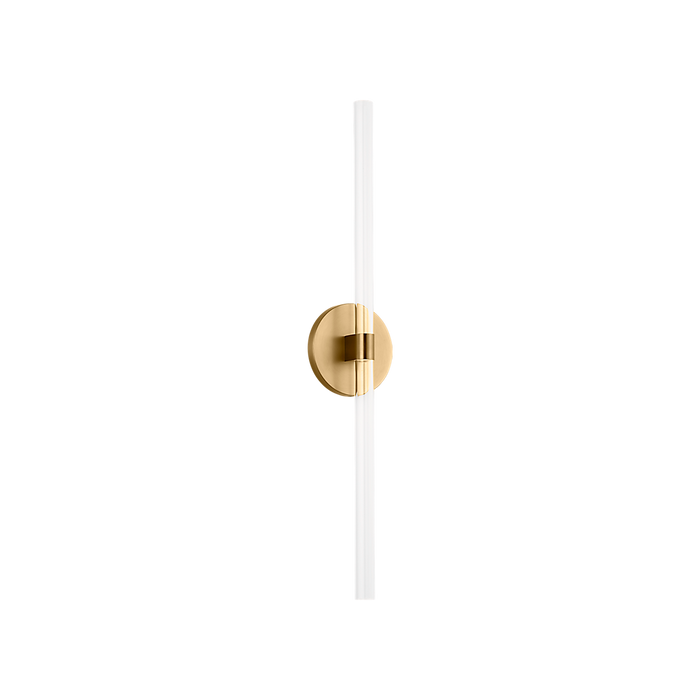 Generation Lighting Silas 24 Inch Sconce In Burnished Brass (SLW1102BBS)