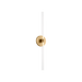 Generation Lighting Silas 24 Inch Sconce In Burnished Brass (SLW1102BBS)