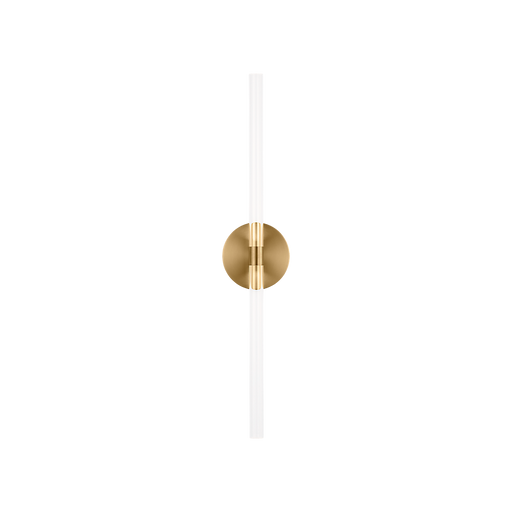 Generation Lighting Silas 24 Inch Sconce In Burnished Brass (SLW1102BBS)