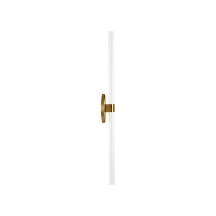 Generation Lighting Silas 24 Inch Sconce In Burnished Brass (SLW1102BBS)