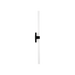 Generation Lighting Silas 24 Inch Sconce In Midnight Black (SLW1102MBK)