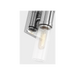 Generation Lighting Keaton 16 Inch Bath Fixture In Chrome With Clear Fluted Glass (4465002CF-05)