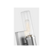 Generation Lighting Keaton 16 Inch Bath Fixture In Brushed Nickel With Clear Fluted Glass (4465002CF-962)