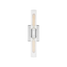 Generation Lighting Keaton 20 Inch Vanity Sconce In Chrome With Clear Crackle Glass (4565002CC-05)